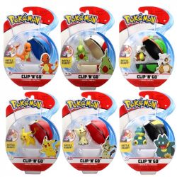 BALLE CLIP' N 'GO AVEC POKÉMON ASST